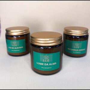 Lume da Alma – Vela Artesanal Aromática (80g)