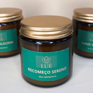 Recomeço Sereno – Vela Artesanal Aromática (80g)